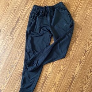 Adidas black joggers